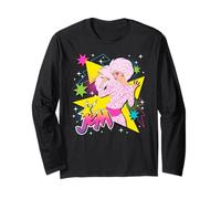 Jem And The Holograms Jem Pop Star Singing Stars & Geometric Maglia a Manica