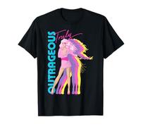 Jem And The Holograms Truly Outrageous Jem Silhouettes Retro Maglietta