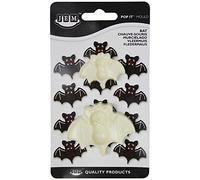 JEM Stampo Pop-it per Decorazioni di Halloween in Fondant- Pipistrelli