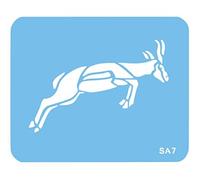 JEM - Stencil per Cake Design - Antilope