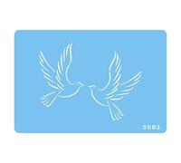 JEM - Stencil per Cake Design - Colombe in Volo