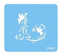 JEM - Stencil per Cake Design - Colombe & Nastri
