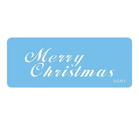 JEM - Stencil per Cake Design - Merry Christmas