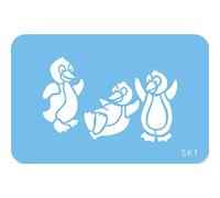 JEM - Stencil per Cake Design - Pinguini