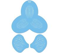 JEM - Stencil per Cake Design - Strisce Orchidea, Confezione da 3