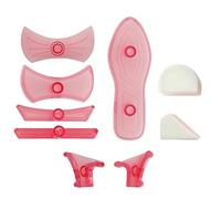 JEM - Tagliapasta per Cake Design - Scarpette Donna Miniatura, Confezione da 9
