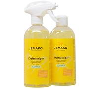 JEMAKO, Kraftreiniger Eco Plus, detergente da 1 litro, 2 x 500 ml con pompa spray (etichetta in lingua tedesca)