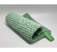 Jemako Panno Duo 18 x 24 cm Fibra verde forte contro lo sporco delicato sulla superficie per un'applicazione umida e asciutta