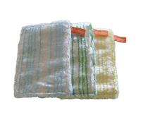 Jemako, set di 3 strofinacci, colore: verde, blu, giallo