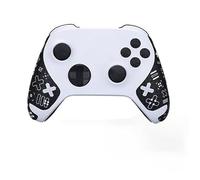 JEMDO Controller Performance Grips Compatibile X-Box Series S/X Controller,Nastro adesivo antiscivolo X-Box,Pelle di copertura assorbente del sudore,Stampa nera
