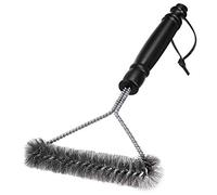 JEMESI Spazzola Barbecue - Spazzola a 3 Lati per Barbecue, 30 cm