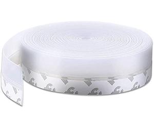 JEMESI Strisce di tenuta trasparenti, 25 mm × 5 m, autoadesive, multifunzione, sigillanti per porte e finestre