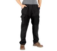 JEMIDI Pantaloni da Lavoro - Pantaloni Lavoro Uomo Elasticizzati e Comodi - Pantalone Resistente con Tasche Laterali - Abbigliamento da Lavoro per Hiking e Campeggio