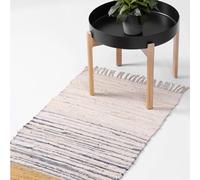 JEMIDI Tappeto Lavabile in Lavatrice 60x130 cm - Passatoia Cucina - Tappeto per Soggiorno Salotto - Scendiletto Camera da Letto - Tappeti Cotone Lavabili - Tappeti Bagno Moderni