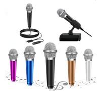 JeMii Mini microfono per iPhone, microfono in miniatura, microfono ASMR, può essere utilizzato per cantare, registrare video o audio, chiamate vocali, YouTube, blog (nero)