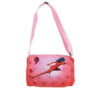 Jemini, 024191 MIRACULOUS BORSA A TRACOLLA LADY BUG +/-26 CM Bambine e ragazze, rosso, Enfant