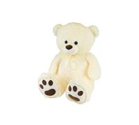 Jemini 100881 Orso Creme in Peluche con Fiocco +/-100 CM, Beige