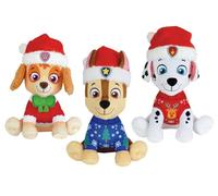 Jemini- Cane Set di 3 Paw Patrol | 17 Cm | Chase, Marcus E Stella | dalla Nascita | Morbido Peluche Lavabile in Lavatrice | Idea Regalo Baby per Natale o Compleanno | 024598