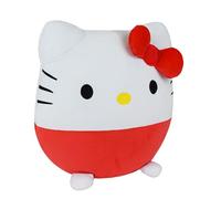Jemini | Peluche Hello Kitty 27 cm | Cuscino Morbido e soffice | Doudou Baby Lavabile | Licenza Ufficiale Sanrio | Giocattolo di Risveglio Kawaii dalla Nascita | Idea Regalo Bambino Compleanno Natale