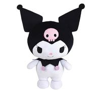 Jemini | Peluche Kuromi 40 cm | Cuscino morbido bianco e nero | Doudou Baby Lavabile | Licenza Ufficiale Sanrio | Giocattolo di Risveglio Kawaii Dalla Nascita | Idea Regalo Bambino Compleanno Natale |