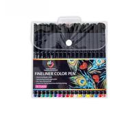 Jemora 36 penne a punta fine a colori, punta fine, pennarelli con punta da 0,4 mm, per diario, scrittura, appunti, calendario, agenda, disegni da colorare per adulti, progetti artistici, studio di des