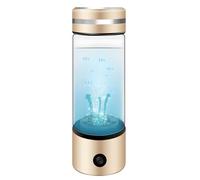 Jemora Generatore portatile di bottiglie d'acqua di idrogeno con tecnologia SPE e PEM Macchina ricaricabile per ionizzatore d'acqua di idrogeno per il consumo quotidiano di fitness da viaggio a casa -