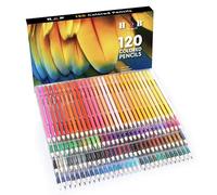 Jemora H&B 120 Matite Colorate Pre-affilate Matite per Schizzi Colorate Forniture Artistiche Nucleo da 3 mm con Custodia per Studenti Principianti Adulti Artisti Disegno Schizzi Libri da colorare