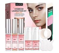 Jemora Kit per laminazione sopracciglia Kit per permanente sopracciglia a casa Kit per lifting sopracciglia per sopracciglia più spesse e piene a lunga durata Set per lo styling delle sopracciglia