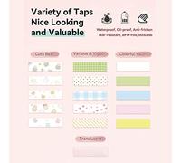 Jemora L1 Plus Label Maker Mini Stampante Termica Tascabile All in One BT Connect Prince Tag DIY Date Journal Studio Etichettatrice per Adesivi con 1 Rotolo di Nastro Bianco per Ufficio Casa