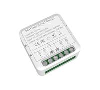 Jemora Modulo relè interruttore WiFi a 2 vie Dispositivo on/off wireless 16A Doppio controllo Interruttore della luce Telecomando Tuya APP Condivisione dispositivo Controllo vocale Interruttore automa