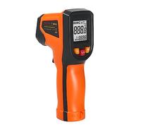 Jemora NJTY Termometro a infrarossi Pistola temperatura digitale senza contatto -50°C~600°C (-58°F~1112°F) con funzione di emissività Termometro IR per uso industriale, Cucina, Automotive, Non per