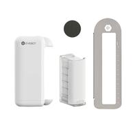 Jemora PrintPods Stampante portatile Mini stampante portatile a getto d'inchiostro per tatuaggi con cartuccia d'inchiostro nero delicata sulla pelle Funzione BT Controllo APP Compatibile con
