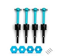 Jemora Sostituzione del Giunto dogbone dell'albero di Trasmissione CVD Universale in Lega di Alluminio per Auto telecomandata Tamiya TT01 TT02 1/10