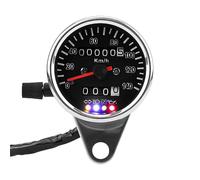 Jemora Tachimetro Meccanico per Moto Custom retrò Cafe Racer con contachilometri indicatore LED 140 km/h