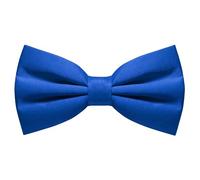 JEMYGINS Papillon da uomo disponibile in tinta unita, blu reale, M