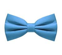 JEMYGINS Papillon da uomo disponibile in tinta unita, Celeste., M