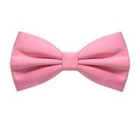 JEMYGINS Papillon da uomo disponibile in tinta unita, Colore: rosa., M