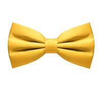 JEMYGINS Papillon da uomo disponibile in tinta unita, giallo chiaro., M