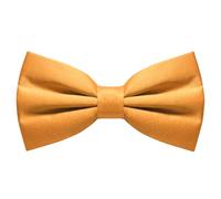 JEMYGINS Papillon da uomo disponibile in tinta unita, giallo., M