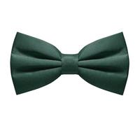 JEMYGINS Papillon da uomo disponibile in tinta unita, verde scuro, M