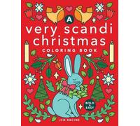 Jen Racine A Very Scandi Christmas Coloring Book (Tascabile)