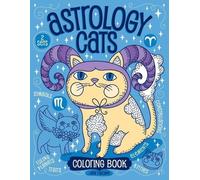Jen Racine Astrology Cats Coloring Book (Tascabile)
