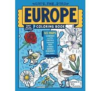 Jen Racine The Europe Coloring Book (Tascabile)