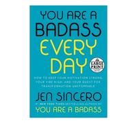 Jen Sincero You Are a Badass Every Day (Tascabile)