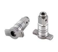 Jenalinng Assemblaggio compatibile con avvitatore a percussione nell'alloggiamento della testa di perforazione, attacco quadrato 1/2 su adattatore esagonale 1/4