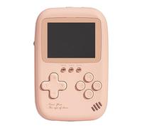 Jenbnoau Console di Gioco Portatile Retrò PSP A Mano Mini Dual USB 10000Mah 2.8 Pollici Power Bank Rosa Riutilizzabile Facile da Usare.