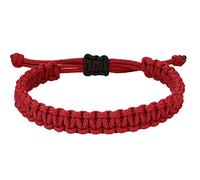 JENDEAR SHINE Bracciale da Uomo in Corda Nautica, Bracciale in Filo di Paracord Intrecciato a Mano, Bracciale da Surf Esterno Regolabile Impermeabile.
