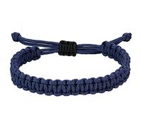 JENDEAR SHINE Bracciale da Uomo in Corda Nautica, Bracciale in Filo di Paracord Intrecciato a Mano, Bracciale da Surf Esterno Regolabile Impermeabile.