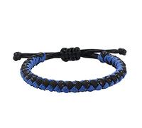 JENDEAR SHINE Bracciale da Uomo in Paracord, Baccialetto Impermeabile Regolabile Intrecciato a Mano per Vela, Surf, Escursionismo All'aperto