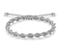 JENDEAR SHINE Bracciale Intrecciato Donna Uomo Bambina Ragazzo Bracciale Corda Regolabile Gioielli Fatti A Mano Compleanno Amicizia Coppia Regalo Rosso Nero Braccialetto Fortunato